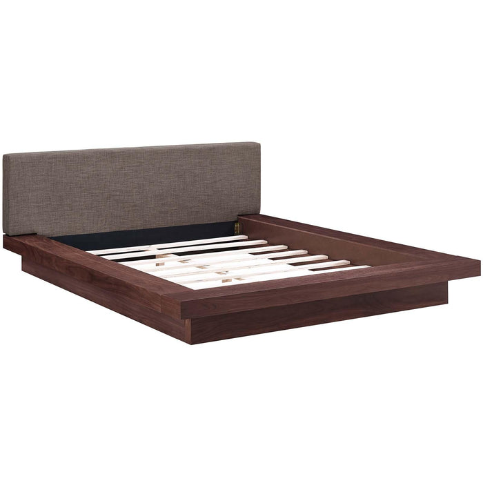 Freja Queen Fabric Platform Bed