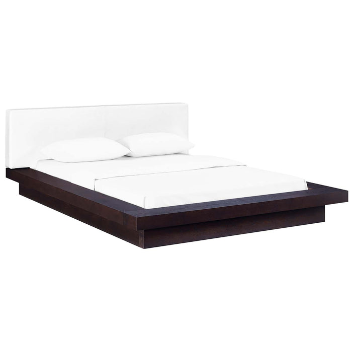 Freja Queen Vinyl Platform Bed image