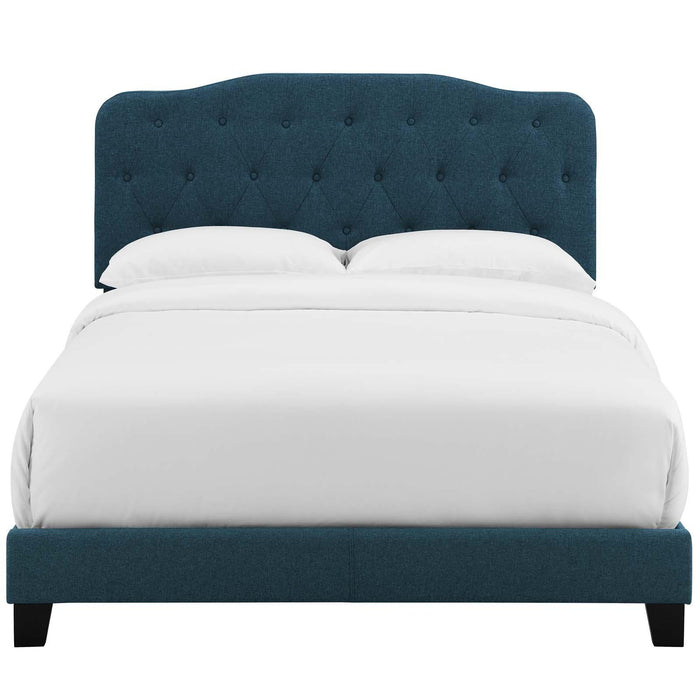 Amelia Queen Upholstered Fabric Bed