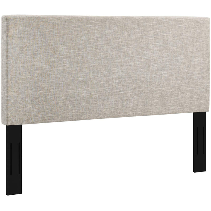 Taylor King and California King Upholstered Linen Fabric Headboard