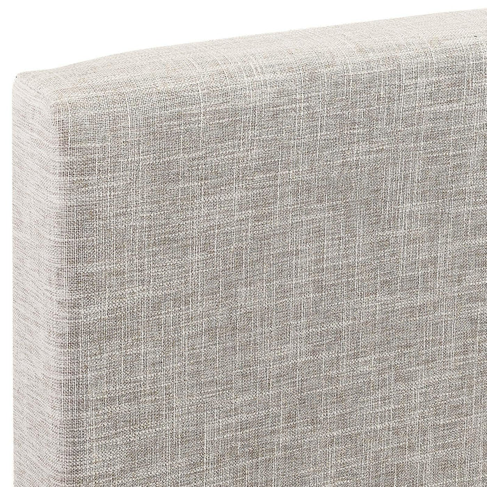 Taylor Full / Queen Upholstered Linen Fabric Headboard