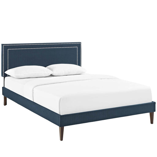 virginia-king-fabric-platform-bed-with-squared-tapered-legs