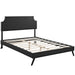 corene-queen-vinyl-platform-bed-with-round-splayed-legs