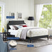 corene-queen-vinyl-platform-bed-with-squared-tapered-legs