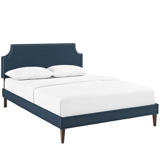 corene-king-fabric-platform-bed-with-squared-tapered-legs