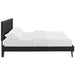 macie-queen-vinyl-platform-bed-with-round-splayed-legs