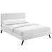 macie-full-vinyl-platform-bed-with-round-splayed-legs