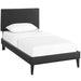 macie-twin-vinyl-platform-bed-with-squared-tapered-legs