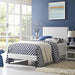 macie-twin-vinyl-platform-bed-with-squared-tapered-legs