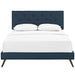 tarah-queen-fabric-platform-bed-with-round-splayed-legs