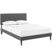 tarah-queen-fabric-platform-bed-with-squared-tapered-legs