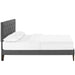 tarah-queen-fabric-platform-bed-with-squared-tapered-legs