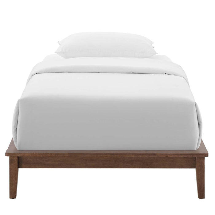 Lodge Twin Wood Platform Bed Frame