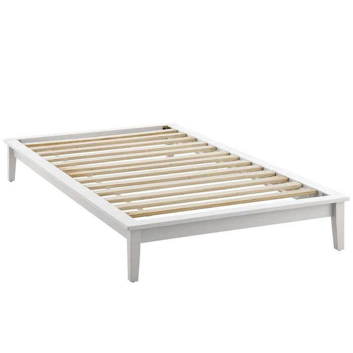 Lodge Twin Wood Platform Bed Frame