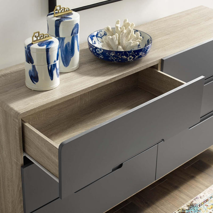 Origin Six-Drawer Wood Dresser or Display Stand