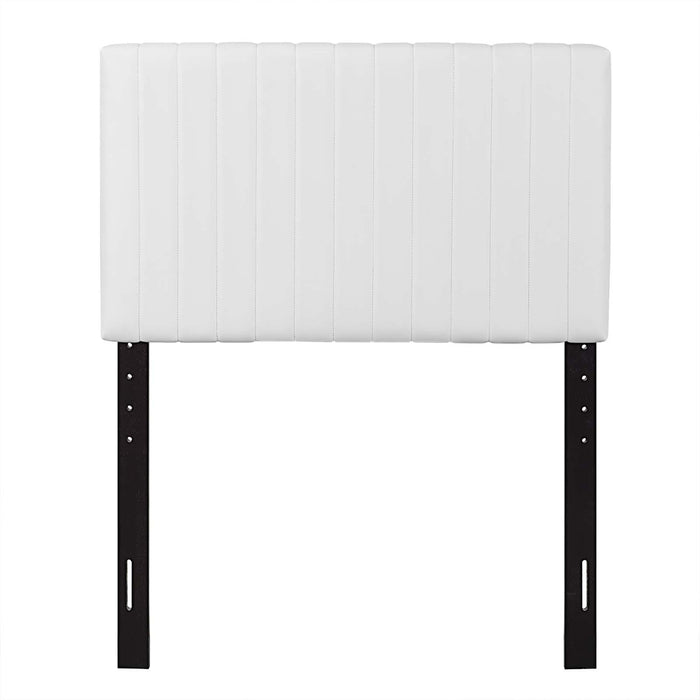 Keira Twin Faux Leather Headboard