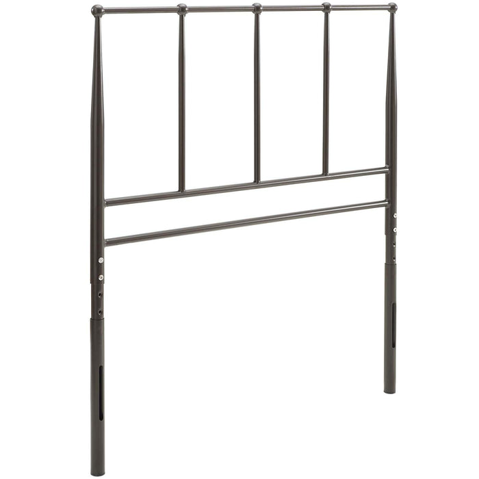 Kiana Twin Metal Stainless Steel Headboard