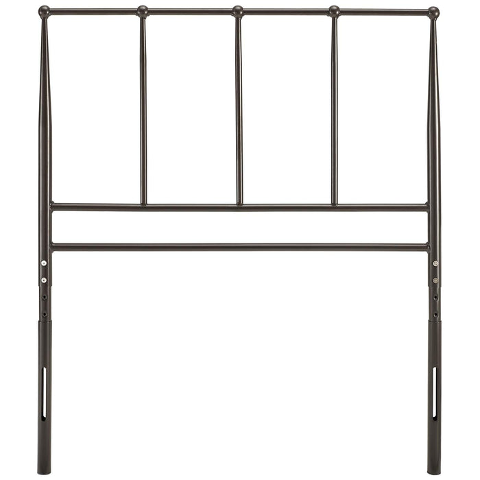 Kiana Twin Metal Stainless Steel Headboard