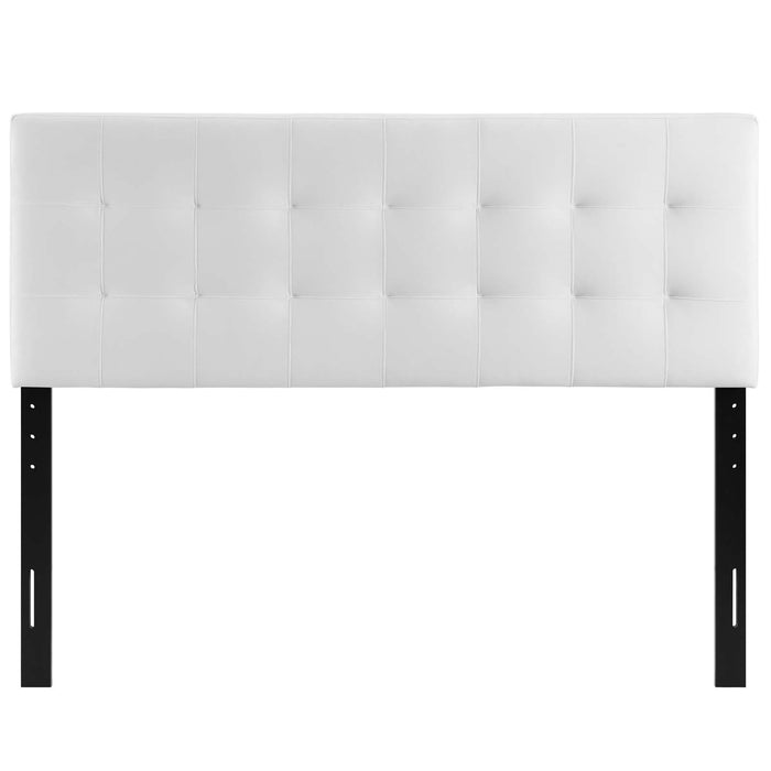 Lily King Biscuit Tufted Performance Velvet Headboard