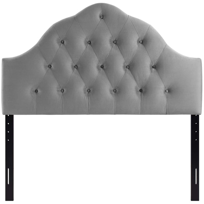 Sovereign King Diamond Tufted Performance Velvet Headboard