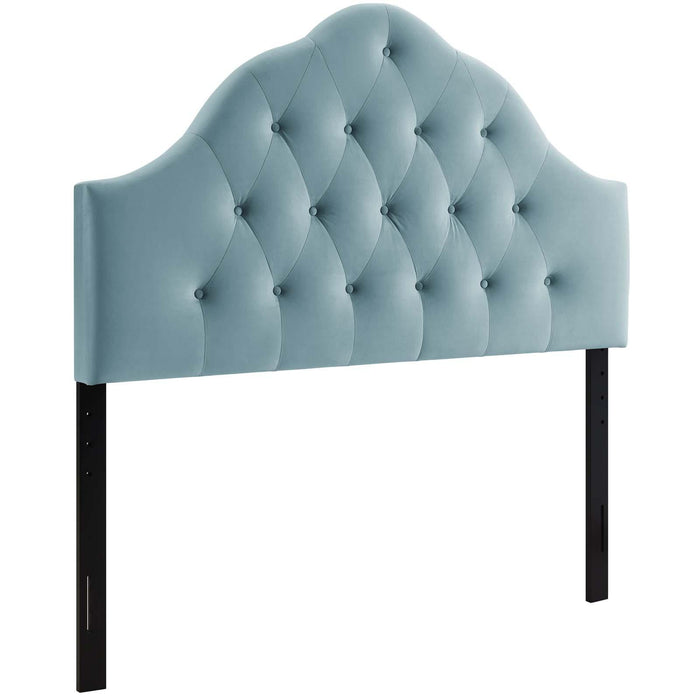 Sovereign Full Diamond Tufted Performance Velvet Headboard