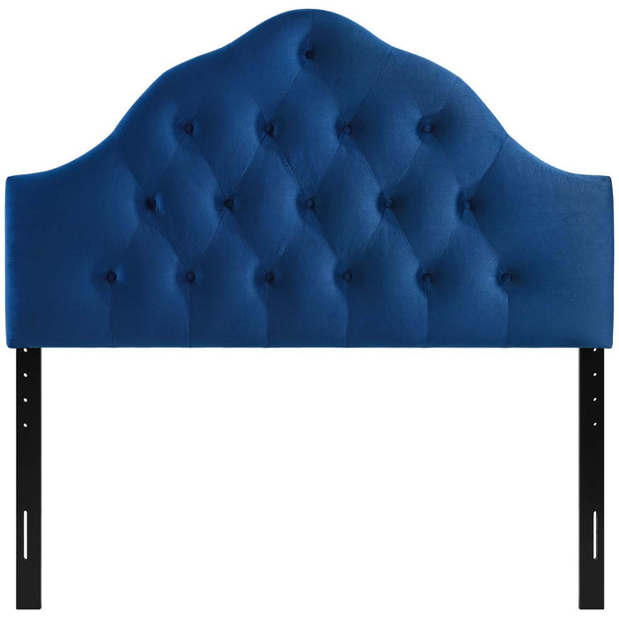 Sovereign King Diamond Tufted Performance Velvet Headboard