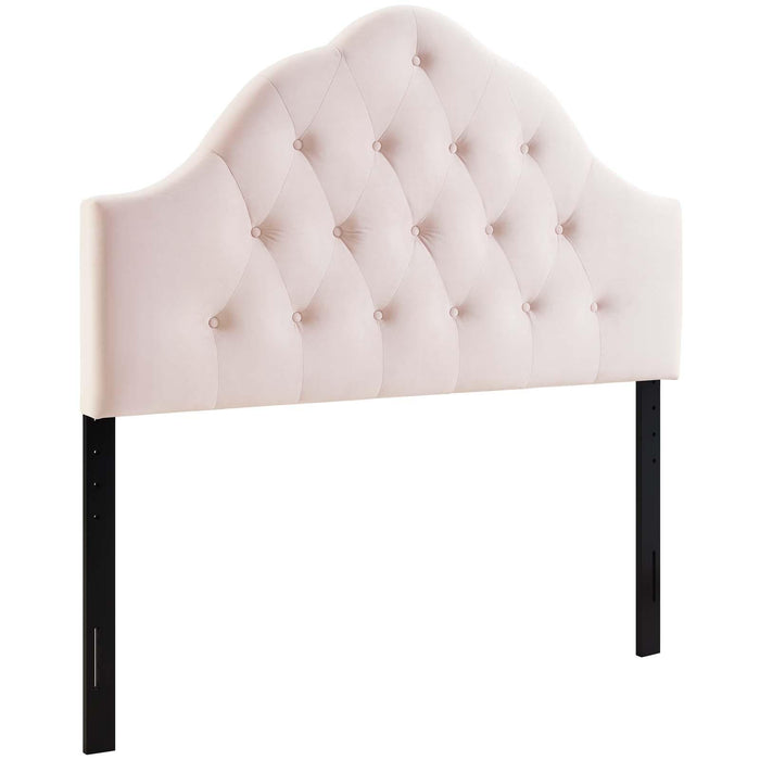 Sovereign King Diamond Tufted Performance Velvet Headboard