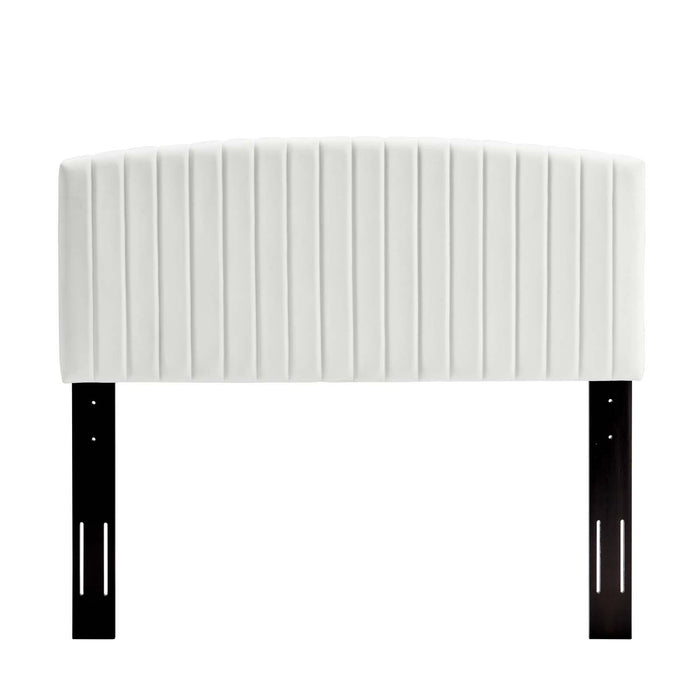 Rebecca Performance Velvet Twin Headboard