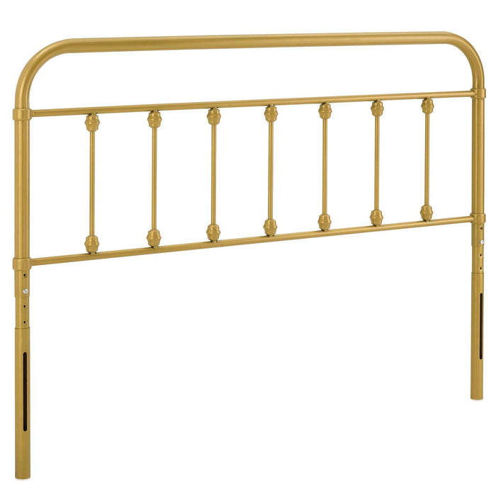 Sage Twin Metal Headboard