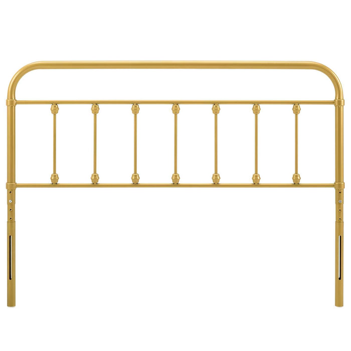 Sage Twin Metal Headboard