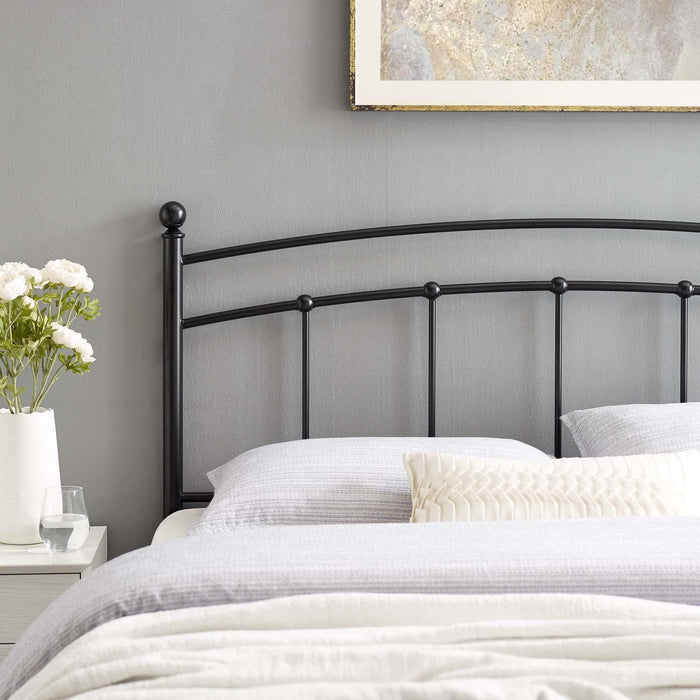 Abigail King Metal Headboard