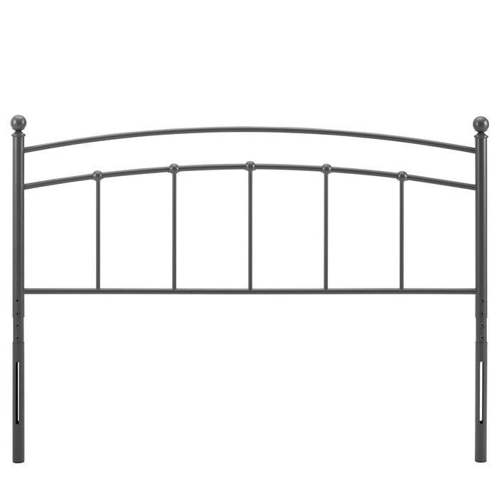 Abigail King Metal Headboard