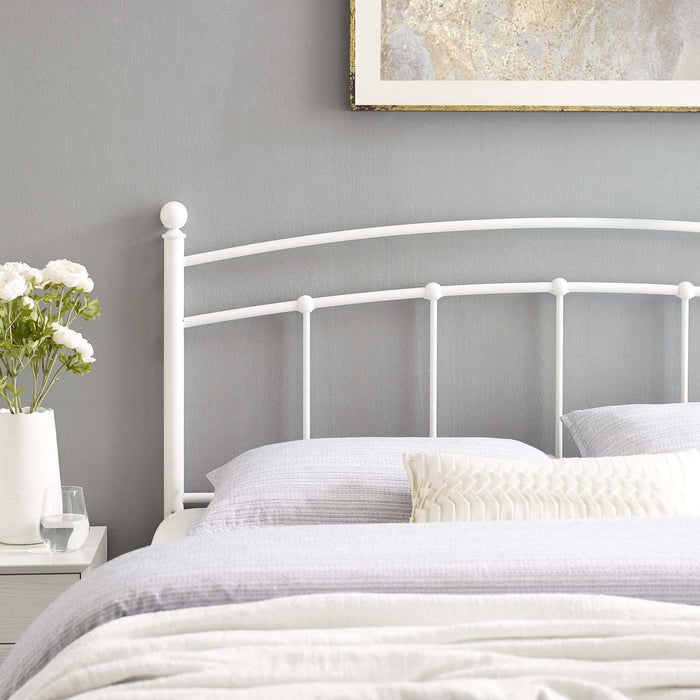 Abigail King Metal Headboard