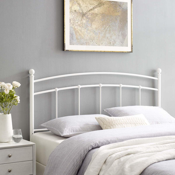 Abigail King Metal Headboard