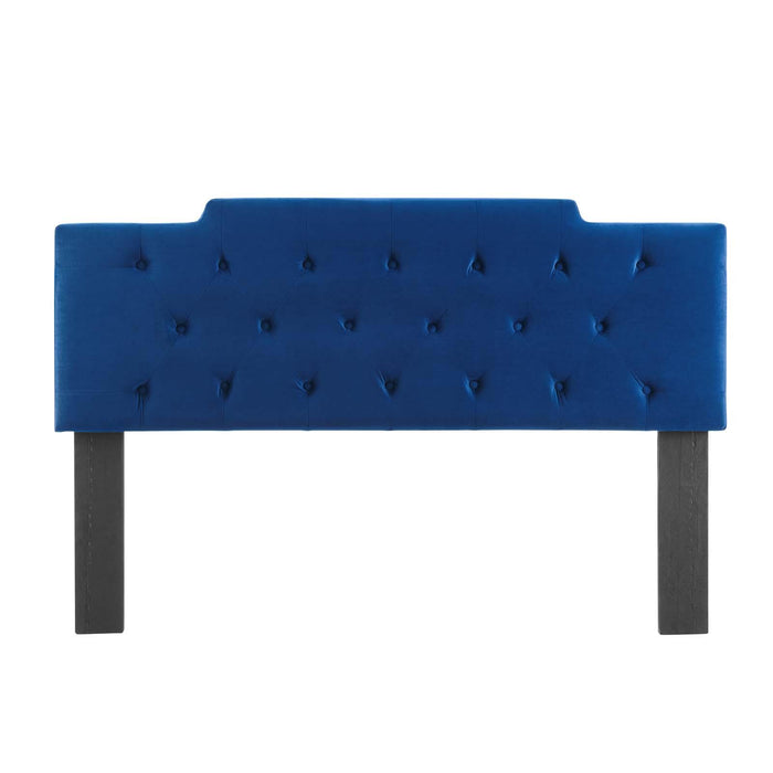 Juliet Tufted Twin Performance Velvet Headboard