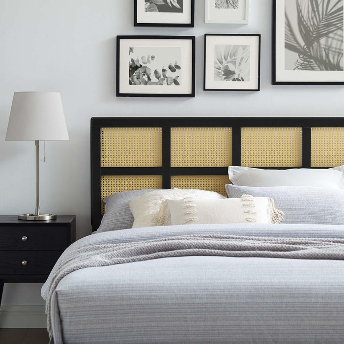 Luana Cane Queen Headboard