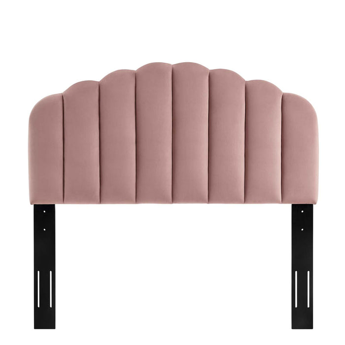 Veronique Twin Performance Velvet Headboard