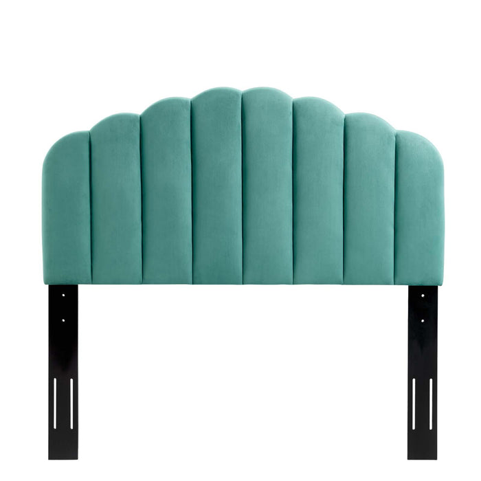 Veronique Twin Performance Velvet Headboard