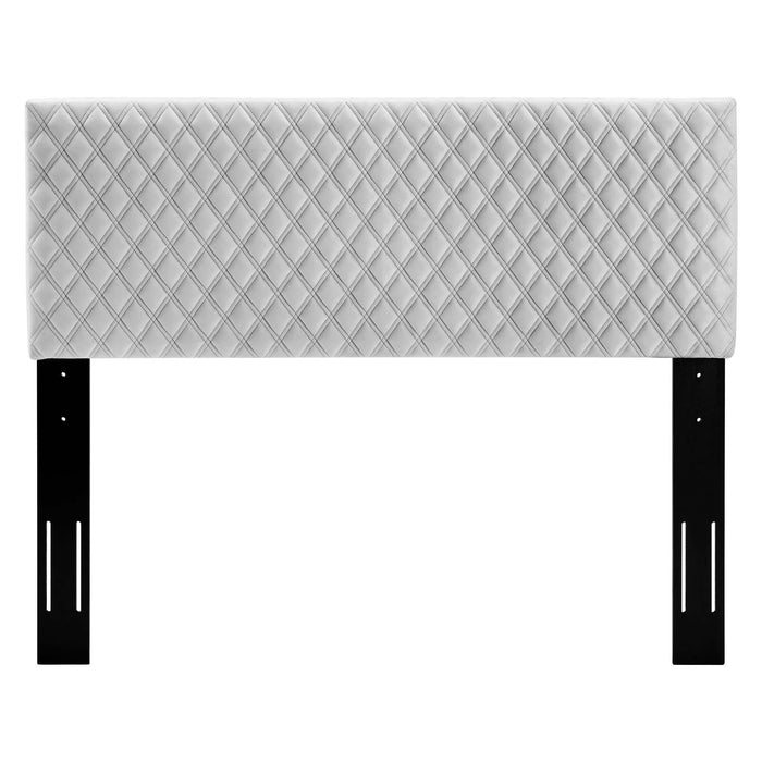 Angela Twin Performance Velvet Headboard