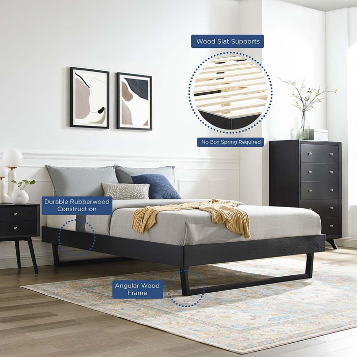 Billie Queen Wood Platform Bed Frame