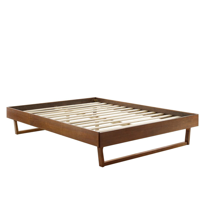 Billie King Wood Platform Bed Frame