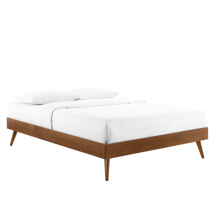 Margo King Wood Platform Bed Frame