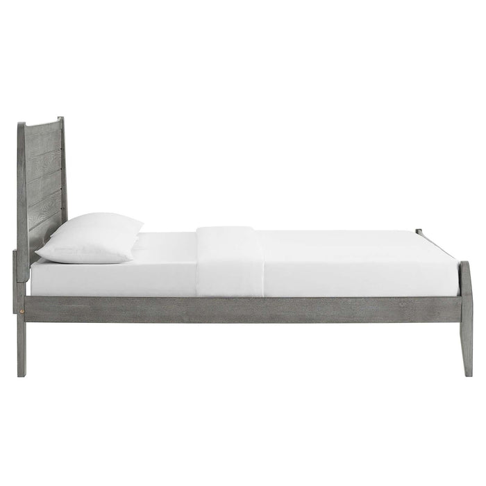 Georgia Twin Wood Platform Bed