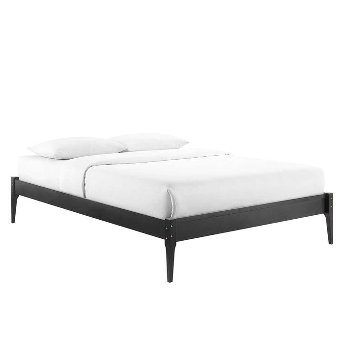 June Full Wood Platform Bed Frame image