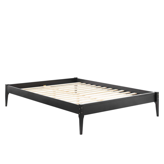 June Twin Wood Platform Bed Frame