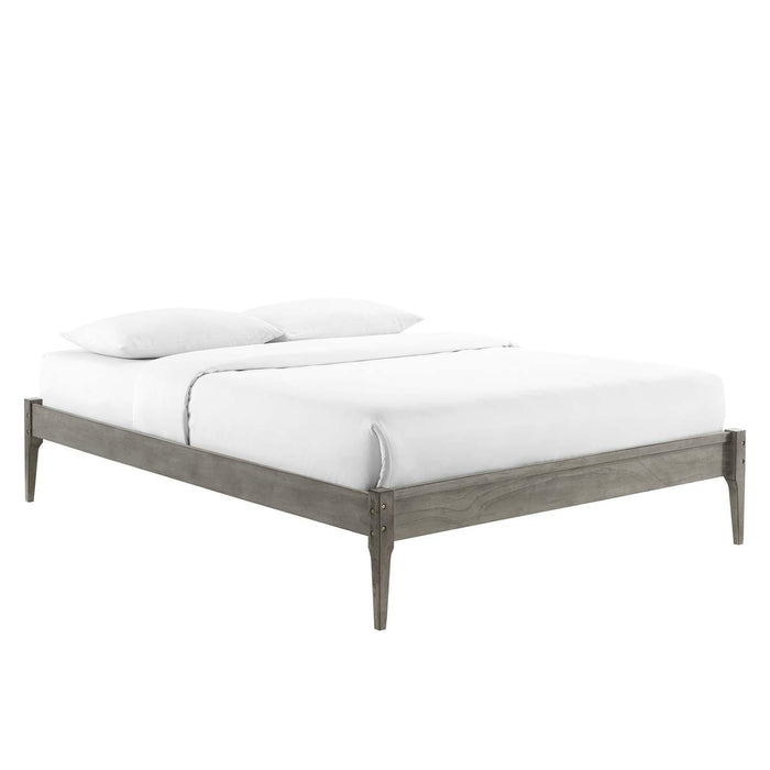 June Queen Wood Platform Bed Frame