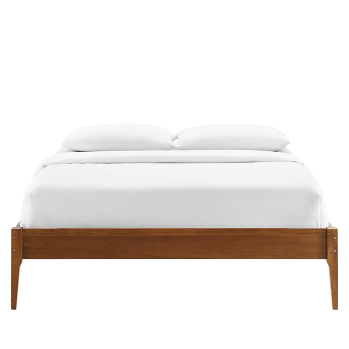 June Twin Wood Platform Bed Frame