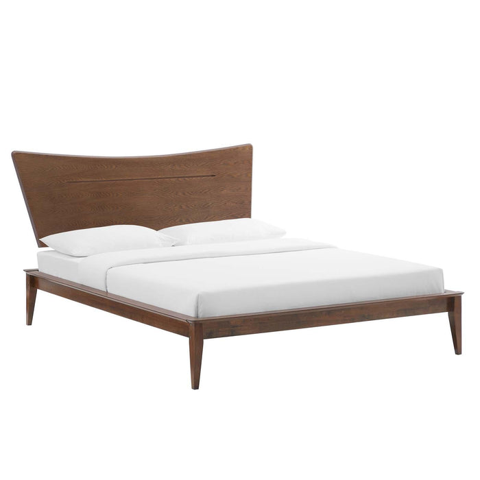 Astra King Wood Platform Bed image