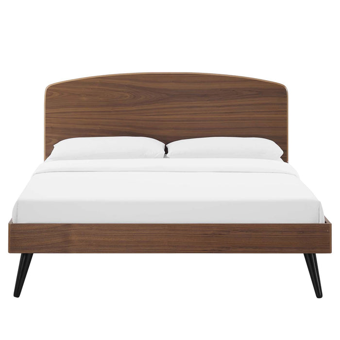 Bronwen Twin Wood Platform Bed