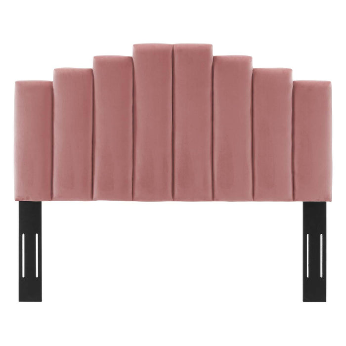 Noelle Performance Velvet Twin Headboard